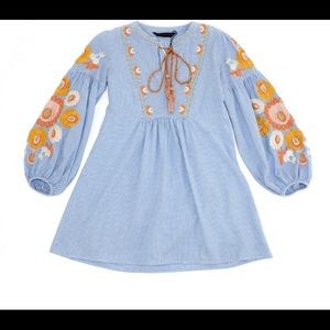 Zara embroidered tunic